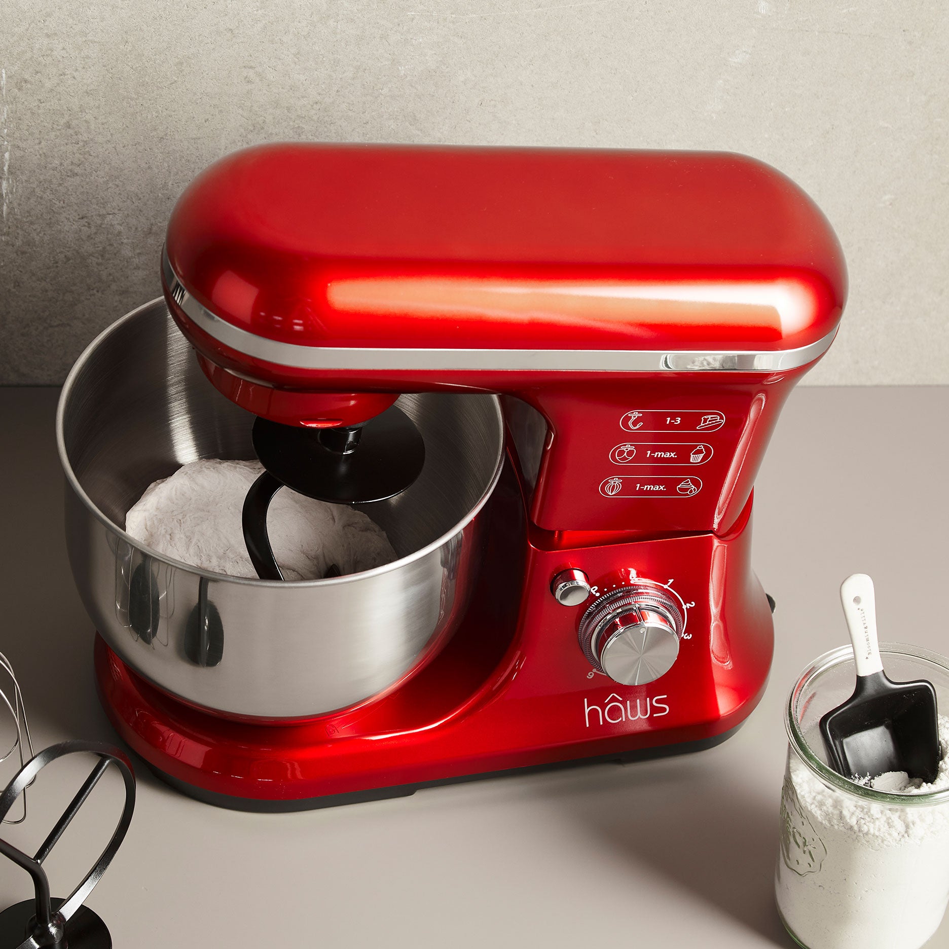 Livø Küchenmaschine 5 L röt
